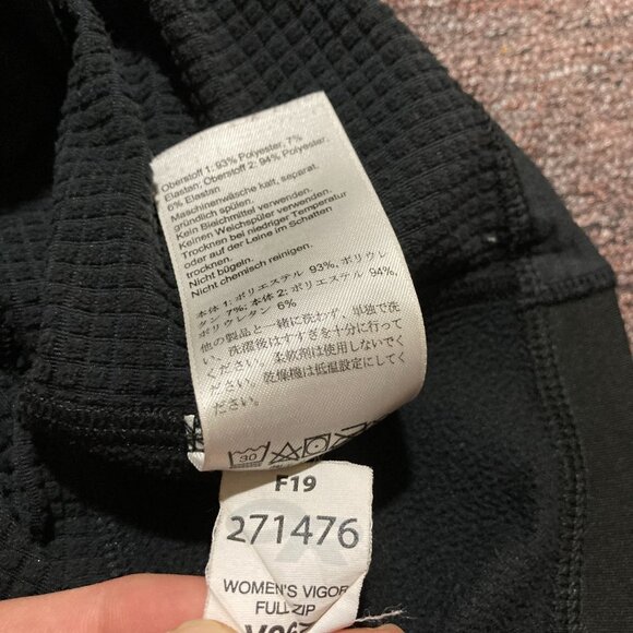 OR Outdoor Research Black Vigor Jacket Full Zip Outdoor Hiking Women’s Size M - Picture 10 of 10